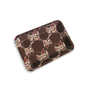 BANDEJA PEQUEÑA BUHO NATURAL MOSAICO 18×14